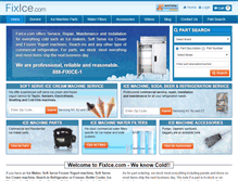 Tablet Screenshot of fixice.com